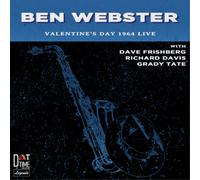 Ben Webster Valentine's Day 1964 Live (CD) Album