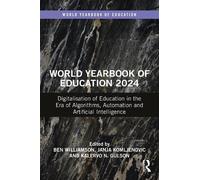 Ben Williamson World Yearbook of Education 2024 (Copertina rigida)
