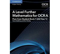 Ben Woolley A Level Further Mathematics for OCR A Pure Core Student (Tascabile)