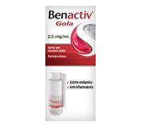 Benactiv Gola 0,25% spray per mucosa orale 15ml