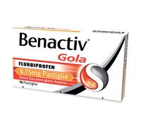 Benactiv Gola 16 Pastiglie Arancia Senza Zucchero