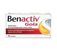 Benactiv Gola 8,75 Mg Pastiglie Gusto Limone E Miele 16 Pastiglie