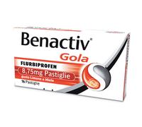 Benactiv Gola Limone E Miele 16 Pastiglie Per Mal Di Gola