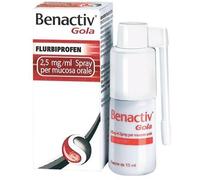 Benactiv® Gola Spray per mucosa orale 2,5 mg/ml 15 ml Spray per la boc