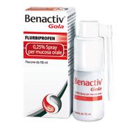BENACTIV GOLA spray mucosa orale 15ml
