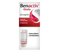 Benactiv Gola Spray Trattamento Infiammazione Gola 15ml