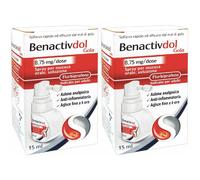 Benactivdol Gola Spray per mucosa orale 2x15 ml Spray orale