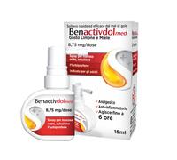 Benactivdolmed Gola Spray Gusto Limone e Miele Indicato Per Mal di Gol