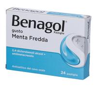 Benagol Pastiglie Antisettico Gusto Menta Fredda 24 pastiglie
