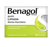 Benagol 1,2 Mg + 0,6 Mg - Pastiglie Senza Zucchero Al Limone