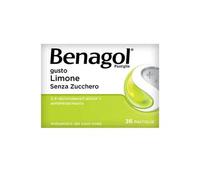 Benagol Pastiglie Limone senza zucchero 36 pastiglie