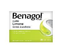 Benagol Limone Senza Zucchero 36 Pastiglie
