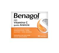 BENAGOL GUSTO ARANCIA per il mal di gola - 16 pastiglie