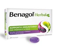 Benagol Herbal Gusto Frutti Di Bosco 24 Pastiglie
