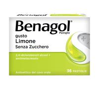 Benagol Limone Senza Zucchero 36 Pastiglie