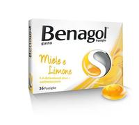 Benagol Miele e Limone 36 Pastiglie Mal di Gola