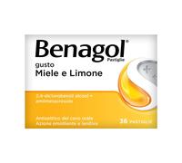 Benagol Miele Limone 36 Pastiglie