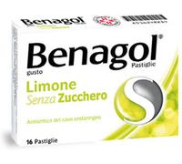 benagol Pastiglie Limone Senza Zucchero Antisettico per Cavo Orale 24 Pastiglie