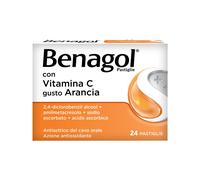 Benagol Vitamina C Gusto Arancia 24 Pastiglie