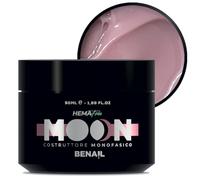 Benail | Maxi Formato 50 ml Gel Costruttore per Unghie Monofase, HEMA Free, TPO Free - Gel Ricostruzione Unghie a Media Densità con Dual Form, Adatto a Copertura, Refill e Allungamenti. Made in Italy