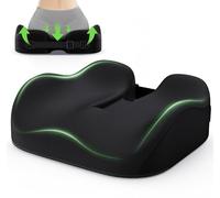 Benazcap Cuscino Ergonomico Sedia Ufficio, Cuscino di Seduta Ortopedico per Alleviare la Pressione di Coccige, Sciatica, Cuscino di Seduta in Memory per Sedia a Rotelle, Sedile Auto