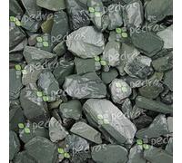 Benazzo Marmo Scaglie di Ardesia Verde 30/50 Sacco da 25 kg Sassi Pietre arredo Giardino vasi