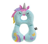 benbat BE-HR310 Cuscino da viaggio per bambini, cuscino da viaggio da 1 a 4 anni, motivo unicorno, cuscino da viaggio