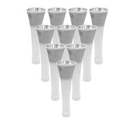 BenBow 10 pezzi di ricambio 016 imbuto in acciaio inox per pistola di pulizia ad aria compressa, pistola ad aria compressa, accessori ad aria compressa - compatibile serie di pistole classiche