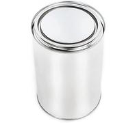 BenBow Barattolo 4 x con coperchio a scatto - ermetico, opaco, vuoto, rotondo - contenitore da 1 litro