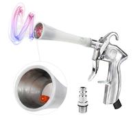 BenBow Pistola di Soffiaggio a Secco Classic per Cura Auto - accessorio ad aria compressa per soffiare via umidità, sporco e detriti - pistola ad aria con effetto vortice - senza serbatoio