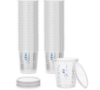 BenBow Professional Tazza di misurazione 500x 385 ml con 6x copertura - monouso con scale precise, ideale per vernici, rivestimenti e resine epossidiche
