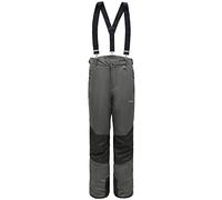 BenBoy Pantaloni Sci Donna Impermeabile Termici Bretelle Regolabili,Invernali Pantaloni da Outdoor Neve Arrampicata Escursionismo Caldo Pantaloni Softshell HXK7331W-Grey-S