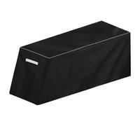 Bench Cover, Waterproof Cover, Weather Proof UV Block Compact Wind Secure Portable Protective Shield, Seat Protection for Outdoor Exercise Fitness, 59.84x18.11x21.26Inches, Black