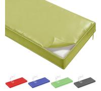 Bench Cush - Cuscino in pelle impermeabile per giardino e patio, sfoderabile, 150 x 35 x 5 cm, per tavolo Ban No9