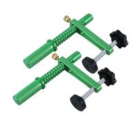 Bench Dog Clamp | Quick Hold Down Table Clamp for Woodworking | Adjustable Desktop Clamp with 60mm Maximum Thickness | Aluminum Alloy Workbench Accessories (19mm (2pcs))