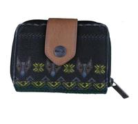 Bench Donna Nero Lovelock Bramhall Scheda Portafogli Portamonete Azteco Cani Nwt