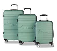 Bench Seattle 4 ruote Set di valigie 3 pezzi verde