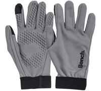 Bench Guanti Corsa Sport Tempo Libero Training Guanti Nero Grigio BS3083 Nuovo