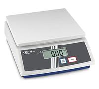 Bench scale [Kern FCE 30K10N] Entry-level bench scale, mobile, practical, lightweight, Weighing Range [Max]: 30 kg, Readout [d]: 10 g, Reproducibility: 10 g, Linearity: 30 g, Weighing plate: WxD 252x228 mm (Plastic)