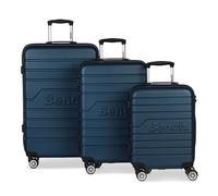 Bench Seattle 4 ruote Set di valigie 3 pezzi blu