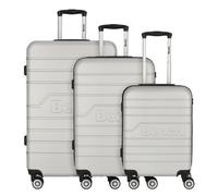 Bench Seattle 4 ruote Set di valigie 3 pezzi color argento