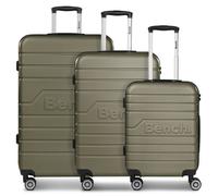 Bench Seattle 4 ruote Set di valigie 3 pezzi oliva