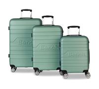 Bench Seattle 4 ruote Set di valigie 3 pezzi verde