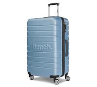 Bench Set di 3 valigie rigide | trolley da viaggio in materiale ABS robusto di alta qualità | per uomo e donna | 4 ruote doppie e lucchetto TSA | serie Seattle, Blu nordico, Koffer L (79 cm