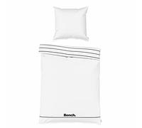 Bench Set di Biancheria da Letto, Calm Comfort, Made in Green, Federa ca. 80x80 cm, Copripiumino ca. 155x220 cm, Con cerniera scorrevole di qualità, 100% cotone, Renforcé, Etichetta con marchio
