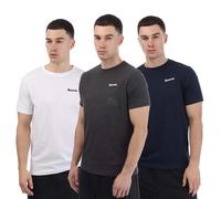 Bench Somerset Maglietta Logo Uomo Misura Confezione 3 (GT5817)