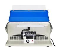Benchtop - Lucidatrice per lucidatura con collettore di luce e polvere, tampone per gioielli da 180 W per molatura e lucidatura di gioielli e rocce