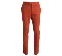 BENCIVENGA Orange Straight Fit Men Formal Trousers Pants - IT46 | S