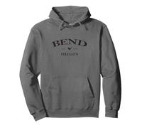 Bend Oregon | Bend OR Stampa Grafica | Felpa con Cappuccio
