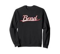 Bend Oregon High Desert Vintage Varsity Distressed Throwback Felpa
